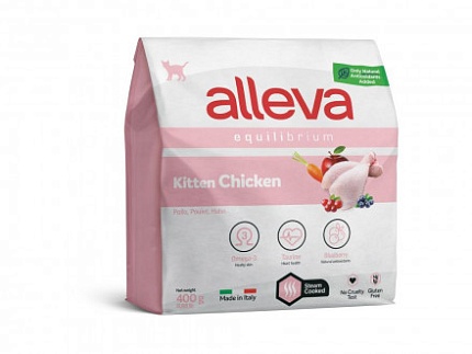 Alleva Equilibrium для котят 0,4 кг